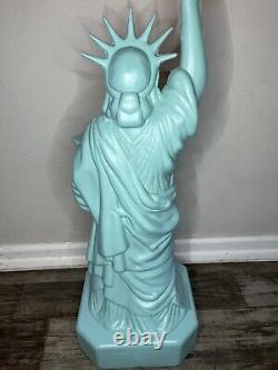 Beautiful Rare Statue of Liberty Blow Mold RARE 37 Tall Works Lights Up Vintage