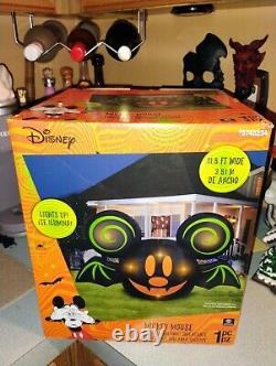 Big 11.5 Ft Disney's Mickey Mouse Bat Airblown Yard Inflatable Nib