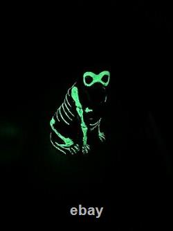 Black Lab Halloween Dog Blow Mold 2024 Home Depot Labrador 2.5 Ft Glow in Dark