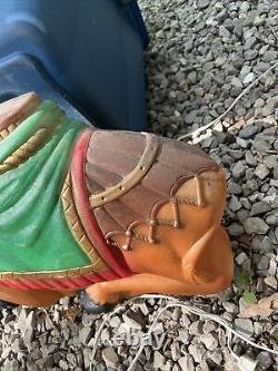 Blow Mold Camel, Vintage Empire Nativity Scene Yard Decor