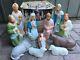 Blow Mold Christmas Nativity Set Of 11 By Tpi Tabletop Sized In Original Box