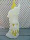Blow Mold Halloween Lighted 2 Sided Ghost Candle 3 Ft Tall Local Pick Up
