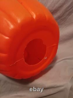 Blow Mold Halloween Pumpkin Don Featherstone 22 Tall