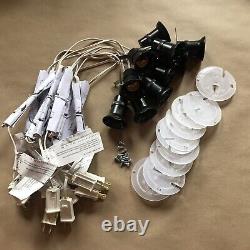 Blow Mold Replacement Light cords Plates Socket General Foam NEW LOT OF 10