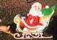 Blow Mold? Santa Sleigh & Reindeer Christmas Grand Venture Yard Decorations