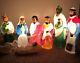 Blow Mold Nativity Set Small Size Nativity9 Figures Super Cute