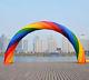 Brand New Discount 20ft10ft D=6m/20ft Inflatable Rainbow Arch Advertising