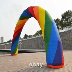 Brand New Discount 20ft10ft D=6M/20ft inflatable Rainbow arch Advertising