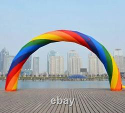 Brand New Discount 20ft10ft D=6M/20ft inflatable Rainbow arch Advertising
