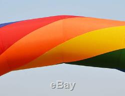 Brand New Discount 40ft20ft D=12M/40ft inflatable Rainbow arch Advertising