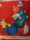 Brand New! Rare 8 Ft. Tall Airblown Inflatable Ornaments Stack Gemmy