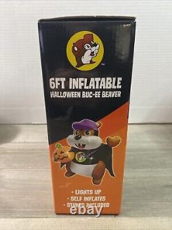 Buc-ees Bucees Beaver 6FT Halloween Dracula Vampire Inflatable Blowup 2023 NEW