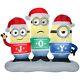 Christmas 6.5 Ft Minion Joy Dave Kevin Stuart Airblown Inflatable Yard Decor