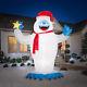 Christmas Airblown Inflatable Bumble Abominable Snowman Rudolph Reindeer 8 Ft