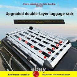 Car Roof Rack Basket Luggage Frame for Off-road SUV Travel