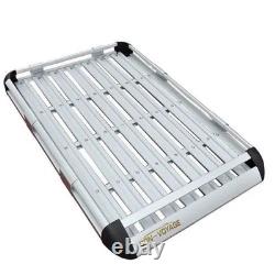 Car Roof Rack Basket Luggage Frame for Off-road SUV Travel