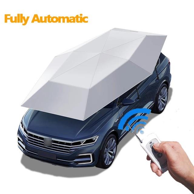 Car Umbrella Awning Tent Auto Smart Waterproof Portable Canopy Cover