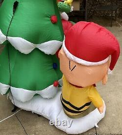 Charlie Brown Christmas Yard Inflatable Blow Up Snoopy