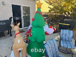 Chirstmas Nature Scene Inflatable Gemmy