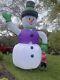 Christmas 20 Ft Tall Frosty Snowman Inflatable Airblown
