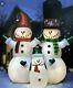 Christmas 2018 12 Ft. Inflatable Hugefrosty Snowman Family Led Lights New