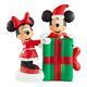 Christmas 5 Ft Santa Animated Mickey Mouse Minnie Present Airblown Inflatable