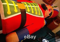 Christmas Airblown inflatable blow up 16ft soldier nutcracker Gemmy yard decor
