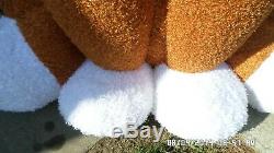 Christmas Fuzzy 8.5 Ft Brown Reindeer Dog Inflatable Airblown Yard Decoration