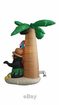 Christmas Inflatable Air Blown Blowup Decoration Santa Claus Penguin Palm Tree