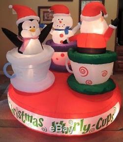 Christmas Inflatable Decoration Whirly Cups