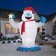 Christmas Inflatable Giant Led 12' Bumble The Abominable Snow Monster By Gemmy