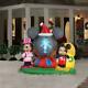 Christmas Inflatable Mickey Mouse's Clubhouse Scene 6.5ft H Panoramic Projection