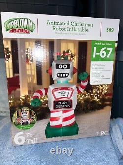 Christmas Inflatable Robot 2014