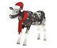 Christmas Led Lighted Farm Baby Holstein Cow Outdoor Holiday Yard Decor New