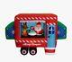 Christmas Santa Camper Rv Camping North Pole Inflatable Airblown Gemmy