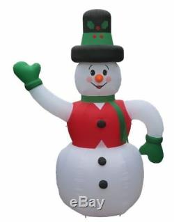 Christmas Santa Huge 20 Ft Tall Frosty Snowman Inflatable Airblown