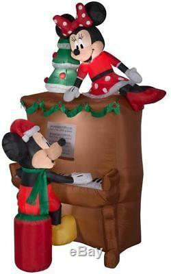 Christmas Santa Mickey Mouse Minnie Piano Christmas Tree Airblown Inflatable