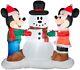 Christmas Santa Mickey Mouse Minnie Snowman Inflatable Airblown Yard Decoration