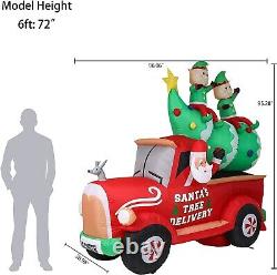 Christmas Tree Delivery Truck Inflatable! Christmas Outdoor Decor