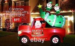 Christmas Tree Delivery Truck Inflatable! Christmas Outdoor Decor