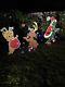 Cindy Lou, Grinch & Max Dog Stealing Christmas Lights Yard Art