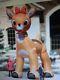 Clarice 12 Ft Giant Inflatable Reindeer, Used From Rudolph
