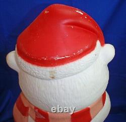Coca Cola Polar Bear, Scarf & Santa Hat Christmas Blow Mold