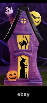 Cracker Barrel 3 Ft Haunted House Blow Mold Vintage Halloween 2025 Cracker Barrel 3 Ft Haunted House Blow Mold Vintage Halloween 2025
