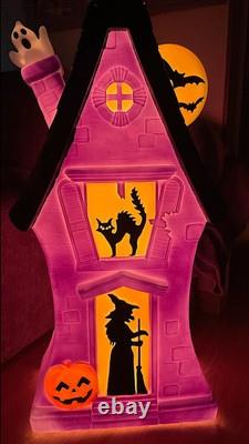 Cracker Barrel 3 Ft Haunted House Blow Mold Vintage Halloween 2025 IN HAND Cracker Barrel 3 Ft Haunted House Blow Mold Vintage Halloween 2025 IN HAND