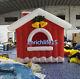 Customize Beautiful Santa Inflatable Christmas House For Celebrating Christmas