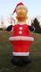 D'oh! Gemmy 8 Ft Homer Simpson Santa Christmas Airblown Inflatable Yard Blow Up