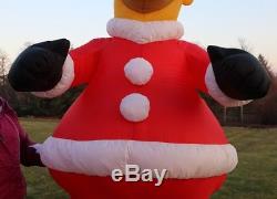 D'oh! Gemmy 8 ft HOMER SIMPSON Santa Christmas Airblown Inflatable Yard Blow Up