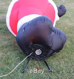 D'oh! Gemmy 8 ft HOMER SIMPSON Santa Christmas Airblown Inflatable Yard Blow Up