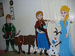 DISNEY'S FROZEN MOVIE HAND MADE Sven the Reindeer. CHRISTMAS YARD ART